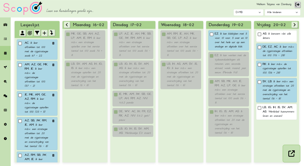 Lesjesplanner